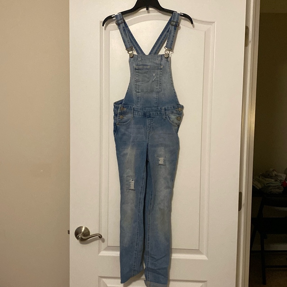 Justice jean overalls